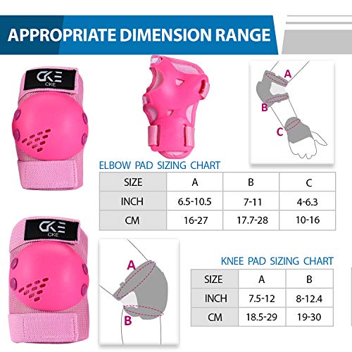 Image of Kids Knee Pad Elbow Pads Guards for Boys Girls 2-7 Year Old Kids Protective Gear Set for Skating Cycling Bike Rollerblading Scooter