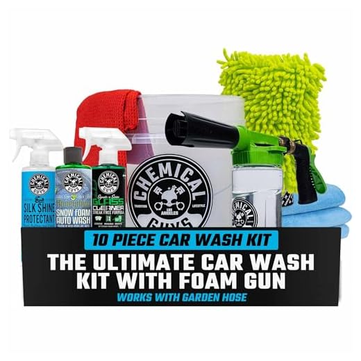Complete Car Wash Kit with Foam Gun