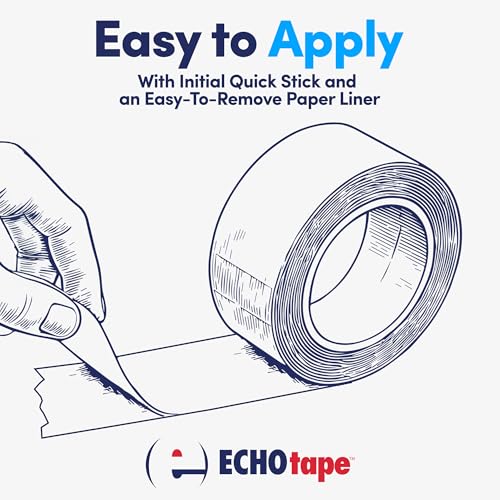 Image of ECHOtape Professional Grade Construction & Insulation Tape | All Weather Seaming, Sealing & Thermal Break Adhesive Tape for Indoor & Outdoor Applications