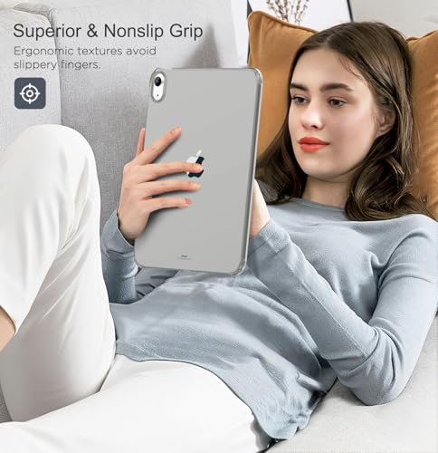 Image of MoKo Clear Case for iPad (A16) 11th Generation 2025, Clear Gray