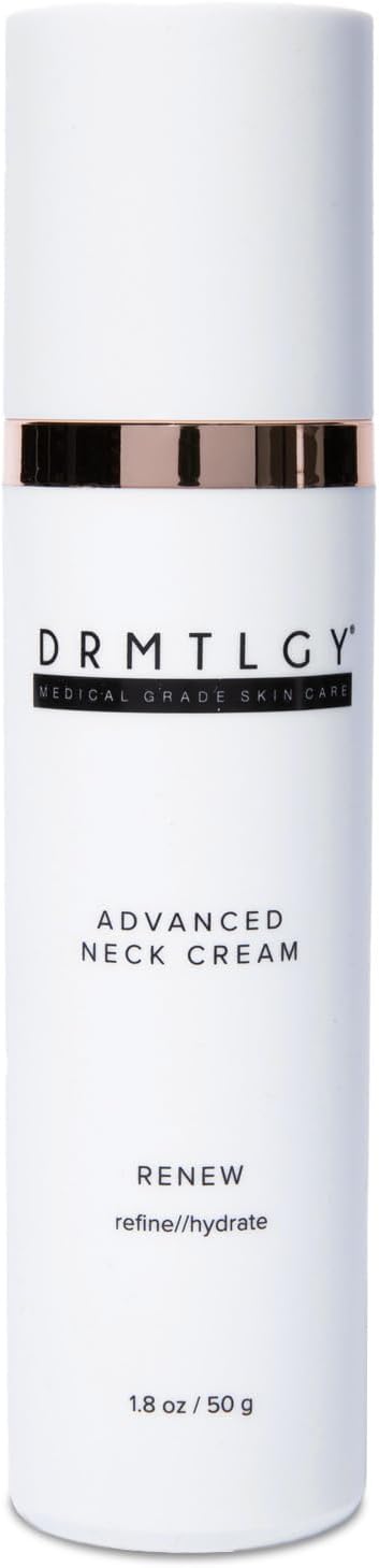 Advanced Neck Firming Cream - Tightening & Lifting Sagging Skin, Peptides & Vitamin E, 1.8 oz
