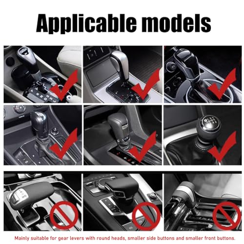 Sugcars Gear Shift Hoodie,car Accessories for Men and Women,Universal Fit for Auto Interiors,Interior Accessories for Knobs(Black) - Image 5