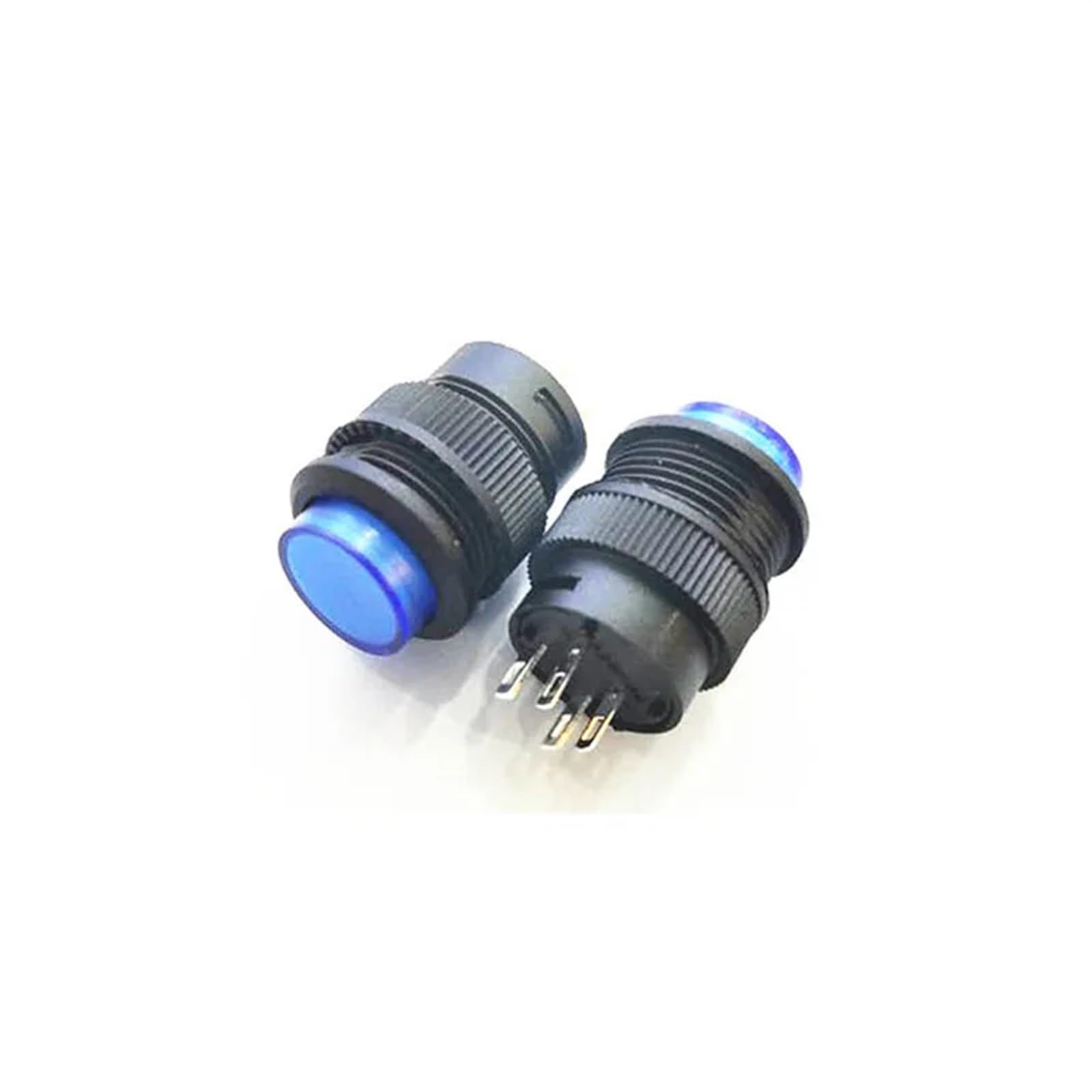 Micro-interrupteur LED 16mm pour tableau de bord auto et domotique