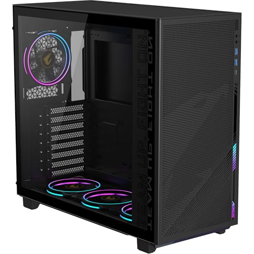 Gabinete Aorus C400 Glass Mid Tower - Negro miniatura 2