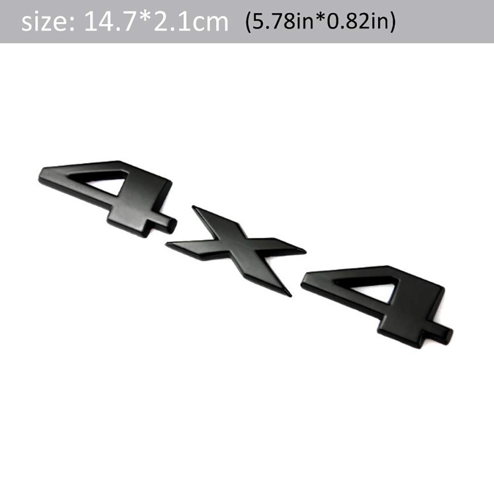 Elegante 3D 4x4 Auto Auto Logo Emblema Badge Adesivo Truck Auto Auto Auto Decalli (Ashown #38)