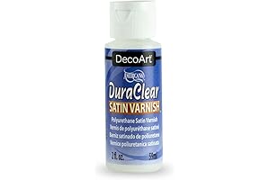 DecoArt Americana DuraClear Kamars Varnish - Satin - 2 oz