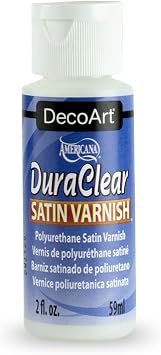 DecoArt Americana DuraClear Varnishes, 2-Ounce, Satin