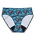 Bikini con fondo a vita da donna per adolescenti Set di costumi da bagno con fondo mestruale a tenuta stagna Cotone per Bikini Uncinetto (Blue, XXXL)