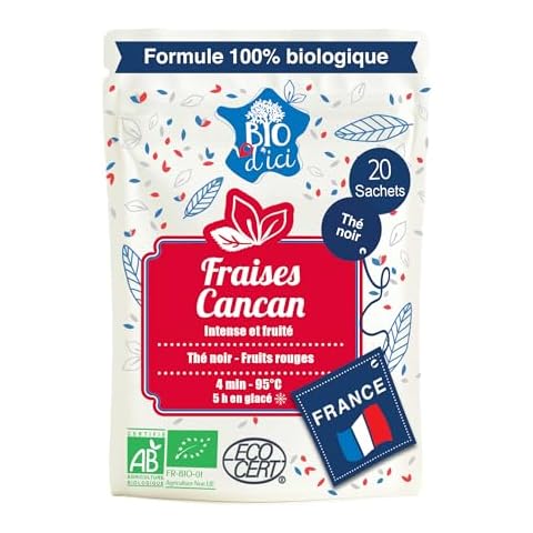Bio d'Ici - Thé noir aux fruits rouges Cover