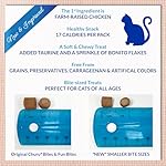 INABA Churu Fun Bites for Cats, Soft & Chewy Baked Chicken Wrapped Filled Cat Treats with Taurine, 0.42 Ounces Each Tetra, 18 Tetras (3 per Bag), Chicken with Pumpkin Recipe - Image 3