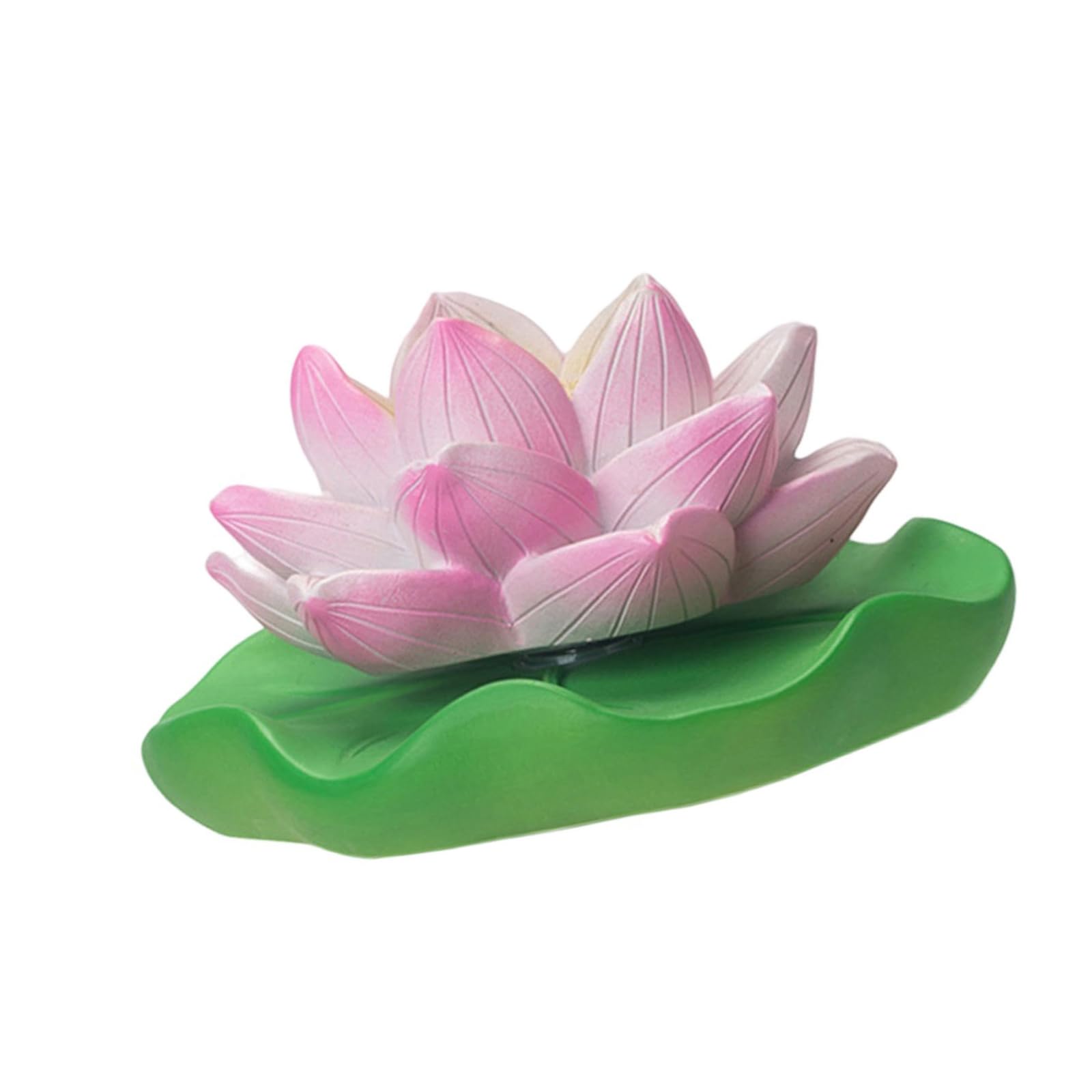 Kalttoy Resins Relaxation Incenses Stick Burners Rotating Lotuses Flower Shape with Ashes Catchers for Meditations Home Decors Rotating Lotuses Flower Incenses Burners
