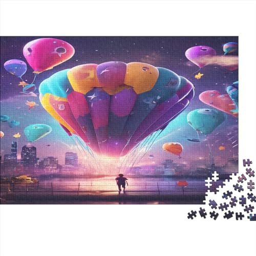 Balloons puzzle en bois le cadeau idéal de réflexion adulte et ado