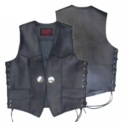 HEAVY レザーベスト バイカー ベストチョーカー 【LL XL】　ブラック ウェア レザーベスト バイク」の人気商品一覧 | 安い商品を通販サイト