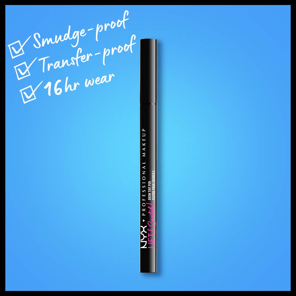 NYX PROFESSIONAL MAKEUP Lift & Snatch Eyebrow Tint Pen, Blonde : Beauty & Personal Care