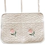 Organizador de pañales colgante – Organizador y almacenamiento para guardería – Organizador de pañales para bebé y organizador de coche para pañales y toallitas para bebé