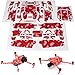 WRAPGRADE Skin Stickers Compatible with DJI Air 3 | Full Wrap (Super Red Dot Camo)
