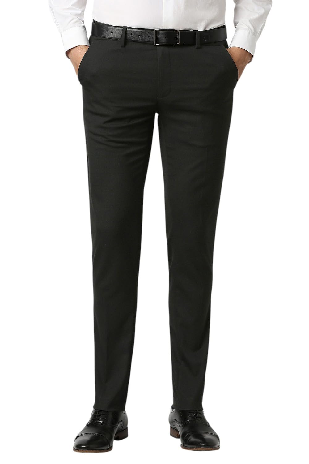 peter england Men's Slim Work Utility Pants-picture-43