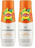 SodaStream Concentré Lipton Ice Tea Saveur Pêche pour Machine à Eau Pétillante et Soda | P...