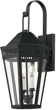 Maxim Oxford - 2 Light Outdoor Wall Mount-23 Inches Tall and 11 Inches Wide