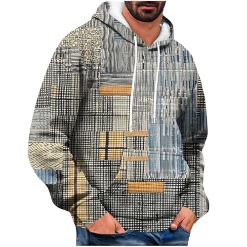 Pull à capuche pour homme à porter avec un pantalon de survêtement confortable