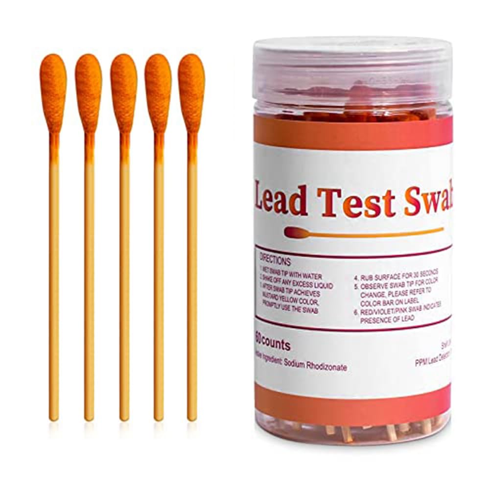 TsoLay Malblock Set Blei 60 Set Blei Blei Tupfer Teststreifen für Blei PET