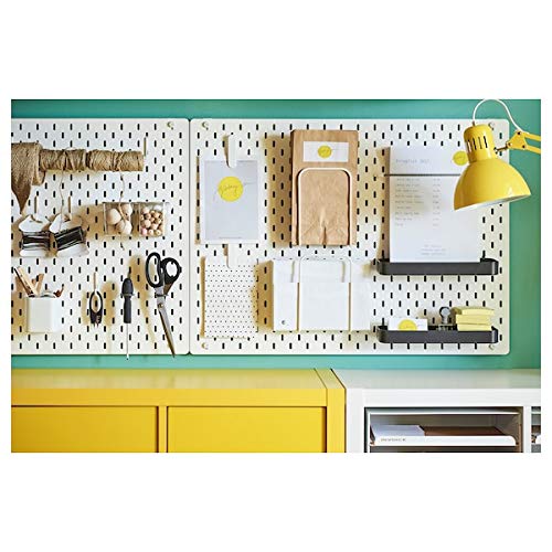 SKADIS Tableau perforé Blanc 76 x 56 cm Panneaux d'affichage. Organiseurs pour papiers et médias. Petit rangement et organiseurs. Rangement et organisation. Respectueux de