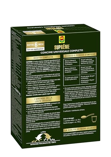 Compo SuprêMe Concime Universale, Concime Granulare, 850Gr - 2