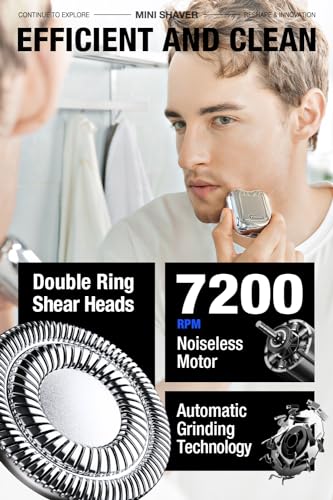 Yoose Rasoio Barba, Rasoio Elettrico Barba