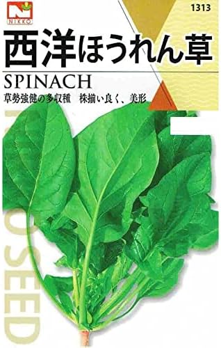 Amazon 種子 西洋ほうれん草 1313 野菜