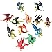 U.S. Toy Assorted Color and Design Mini Dragon Action Figures (12), 36 months - 10 Years