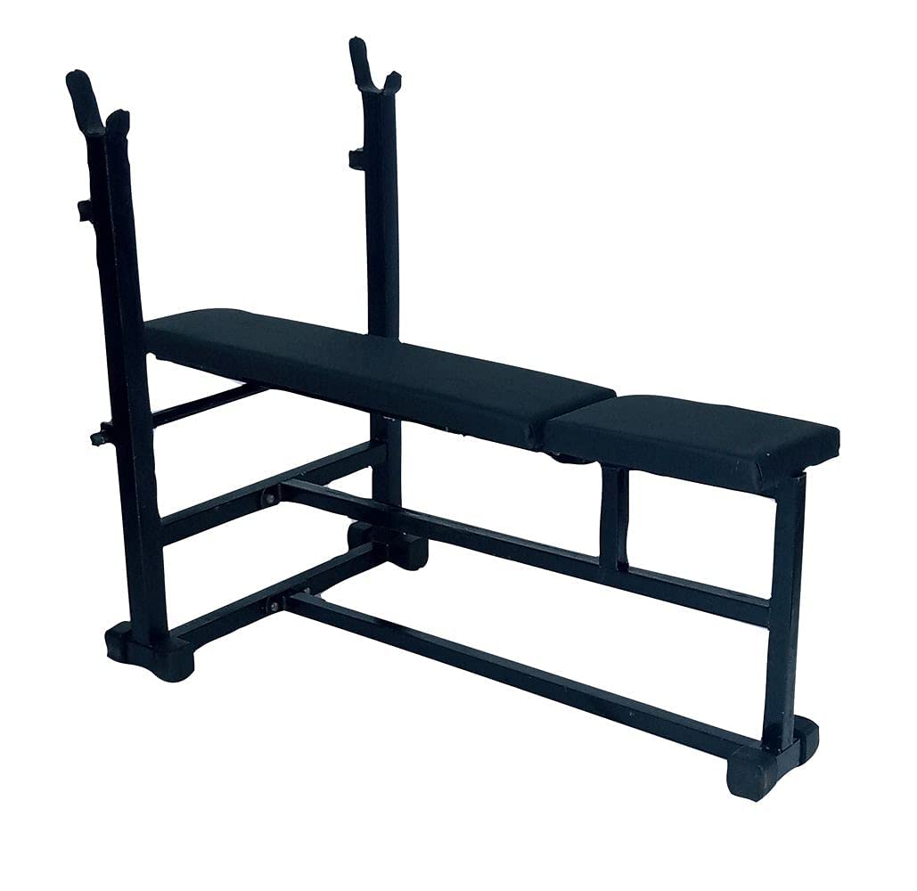 SPANCO Heavy Duty 3in1 Double Support (Incline/Decline/Flat) Weightlifting Bench (80 kg Holding Capacity)/ Utility Exercise Bench for Weight Strength Training for Full Body Workout & Home Gym-image-40