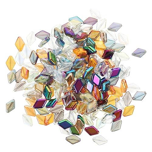 ARTIBETTER 200 Piezas Accesorios Con Cuentas De Vidrio Encanto Talón Rosario Collar Cuentas Sueltas Para Joyería Cuenta De Joyería Perlas Para Joyería Cuentas De Fabricación De Joyas