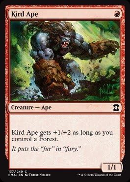 Magic The Gathering - Kird Ape (137/249) - Eternal Masters - Foil