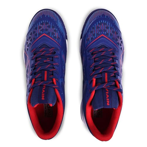 Image of Nivia HY-Energy 2.0 Badminton Shoes for Men, Duofoam Cushion, Breathable Mesh, Non Marking Sole, Ideal for Badminton, Volleyball, Squash, Table Tennis, Pickleball