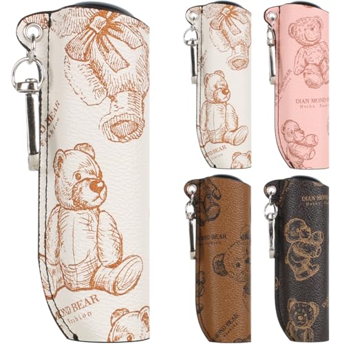 [Votabell] ���M�����΂��p�P�[�X �v���[�� �I�[���ɓK������ PU���U�[�� Ploom AURA �J�o�[ �S�ʕی� �y�� �ϏՌ� �����^�ѕ֗� �N�}�� (�z���C�g)