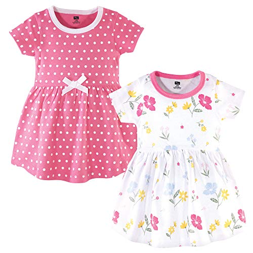 Image of Hudson Baby Girl's Cotton Dresses