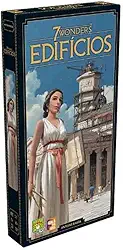 Galápagos, 7 Wonders (2ª Edição) Edifícios (Expansão), Jogo de Tabuleiro para Amigos, 3 a 7 jogadores, 30 minutos por partida