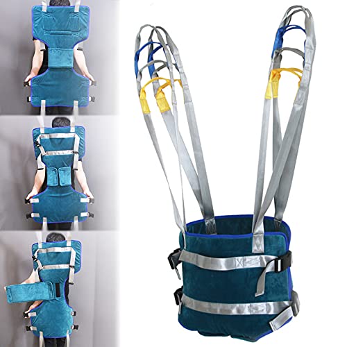 YNITJH Lève-Patient,​Harnais De Marche Assisté par Le Patient,Sangle d'aide à la Marche Debout Prenant en Charge Entraîneurs de Jambes,pour Soins Infirmiers,Aidants Naturels,Personnes Âgées,L
