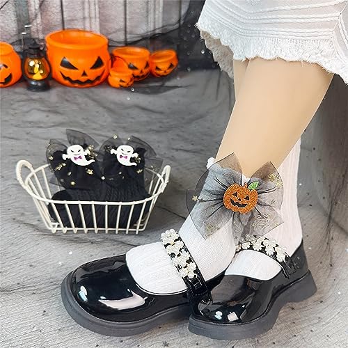 Baby Halloween Socks Floor Socks Outfits Seamless Cartoon Stockings Thin Breathable Cartoon 3 Pieces Fashion Fall2