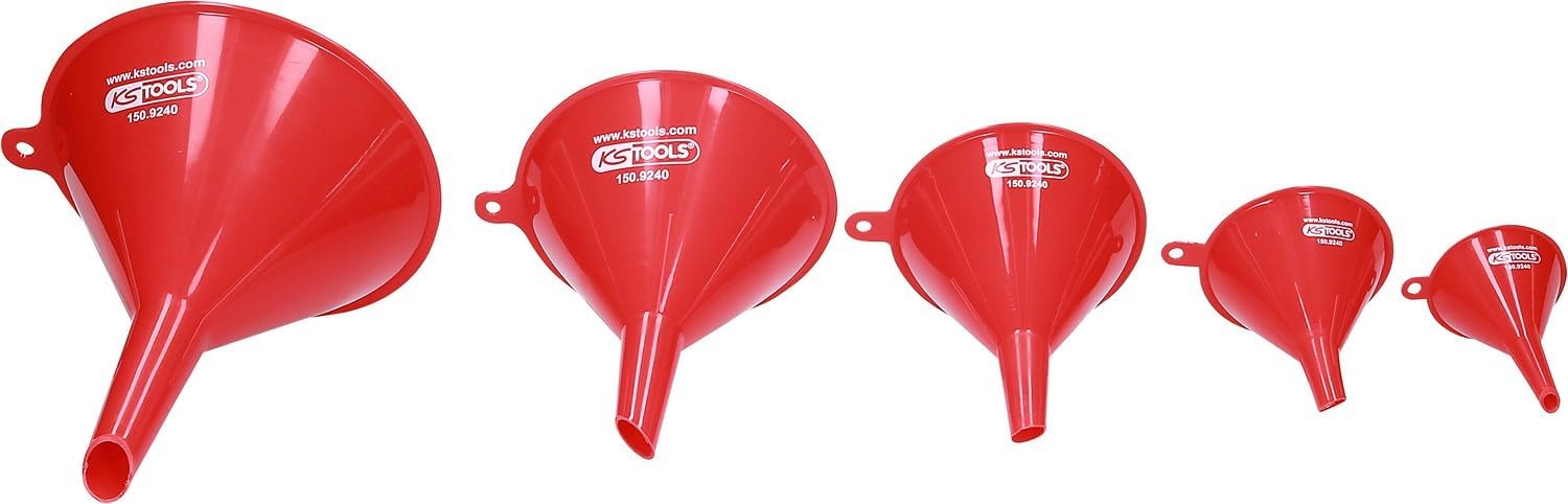 KS TOOLS Funnel Set, 5 pcs Ø50-150mm