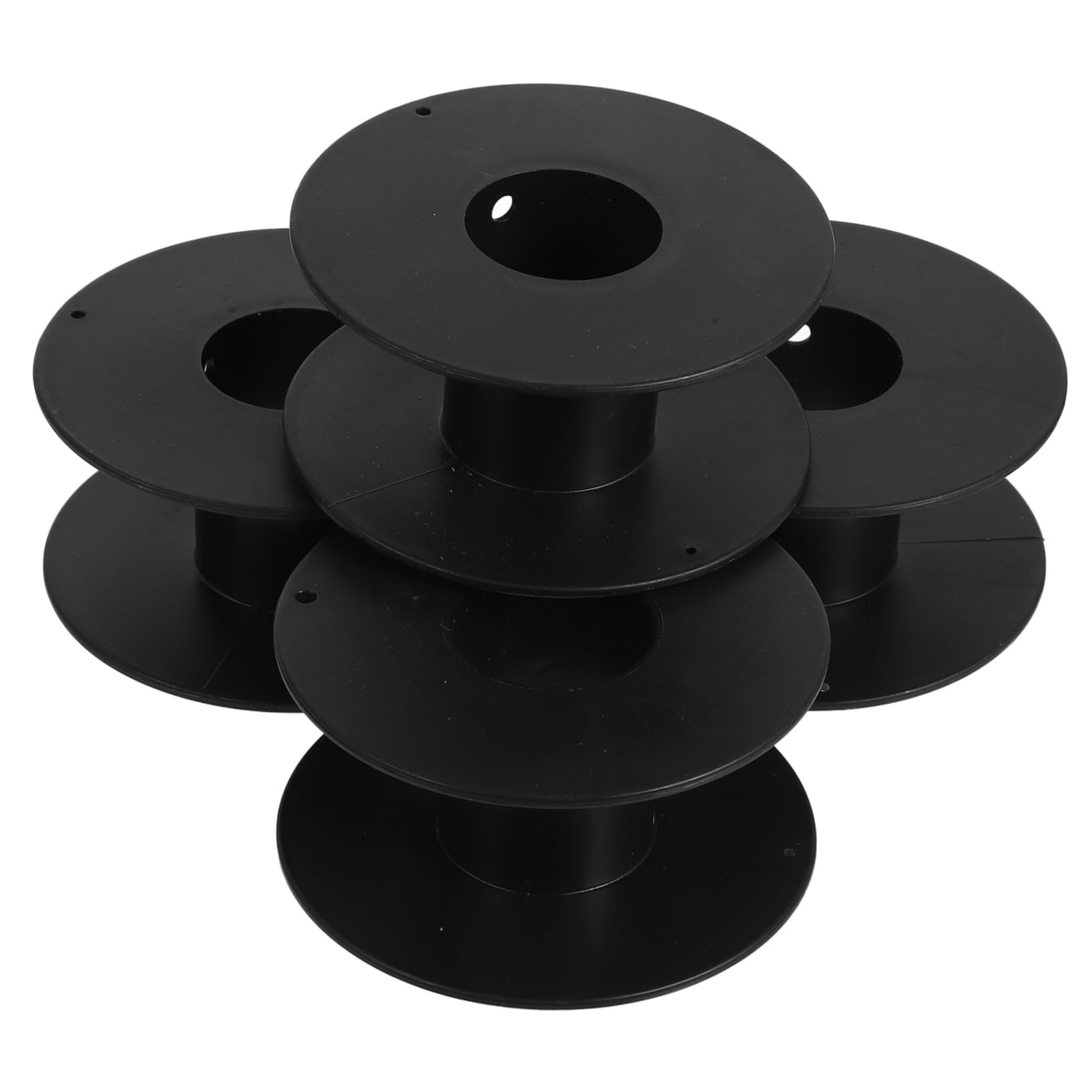 GARVALON 4pcs Lightweight Extension Cord Reel Cable Organizer for Outdoor Storage Effortless Use and Convenient Management of Wires for Electrical Rope and Cord Storage