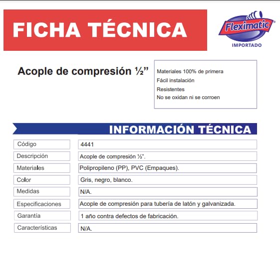 Cople de compresión 2 Imagen adicional