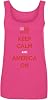 America Hetalia Keep Calm and America On for 4th of July Womens Tank Top Shirt for Women