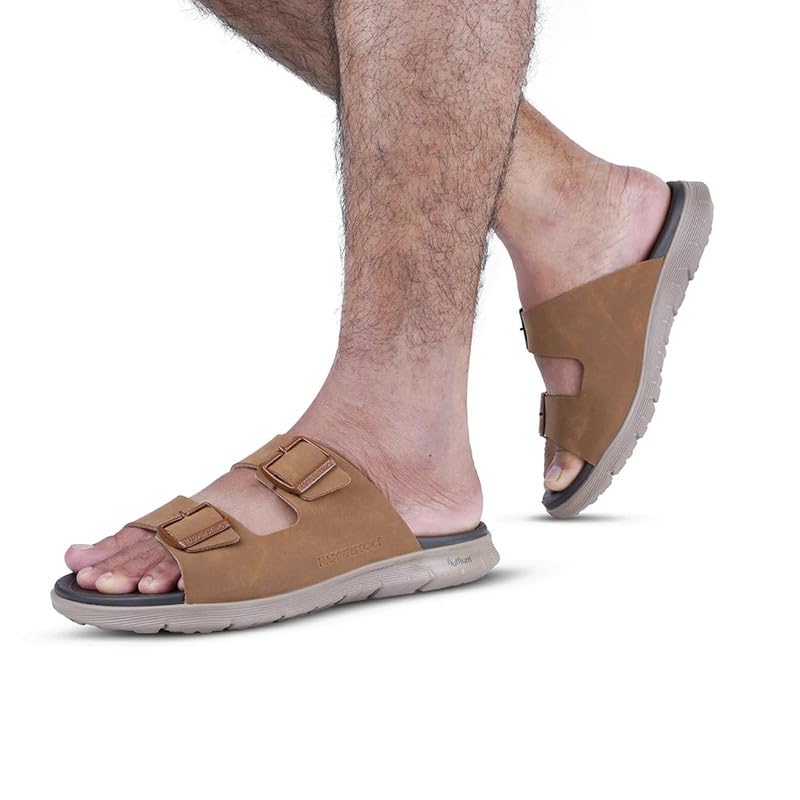 Image of HAPPENSTANCE | Hunk SliderMen's Sandal - Casual Slip-On Sandals for Men | Lightweight Outdoor & Indoor