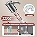 Imagen de Maizoon Dispensador de Jabón para Cocina Fregadero Mezcla de Acero Inoxidable y ABS con Bomba Tubo Extensible de 1 Metro para Líquidos y Lociones Gris