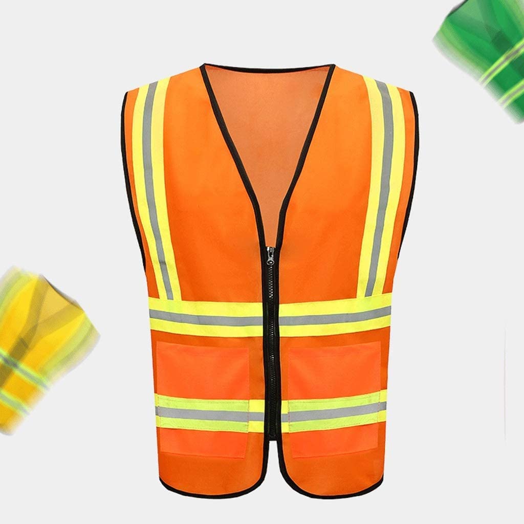 chaleco reflectante, Knitted Fabric High-Visibility Suitable
