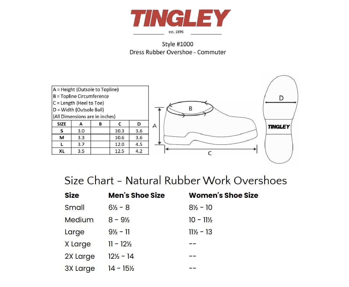 TINGLEY - Copriscarpe elasticizzati, colore: