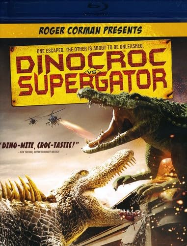 Película Dinocroc Vs. Supergator en formato Blu-ray americano para coleccionistas