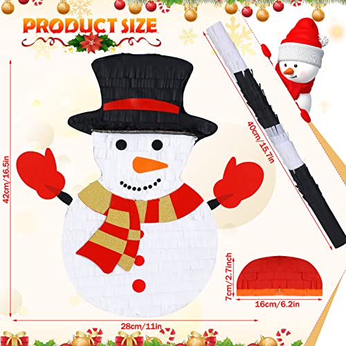 Skylety 15.8 Inch Snowman Piñata Christmas Mexican Piñata thumb #1
