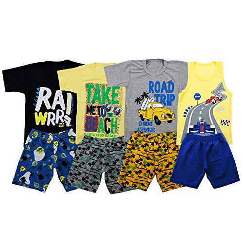 Kit 6 Conjunto Infantil Menino 1-2-3-4-6-8 Anos (1)